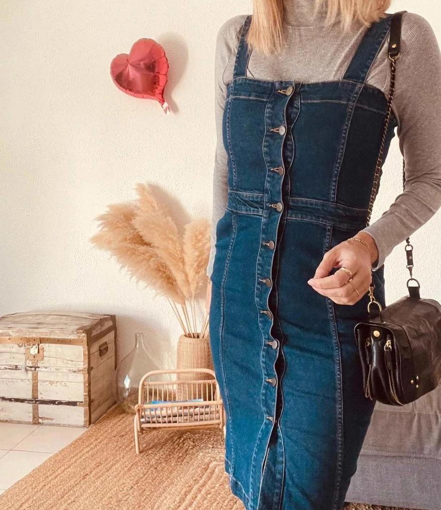 Robe en jean Maje boutonnée – Taille 1 - B-260203-4364