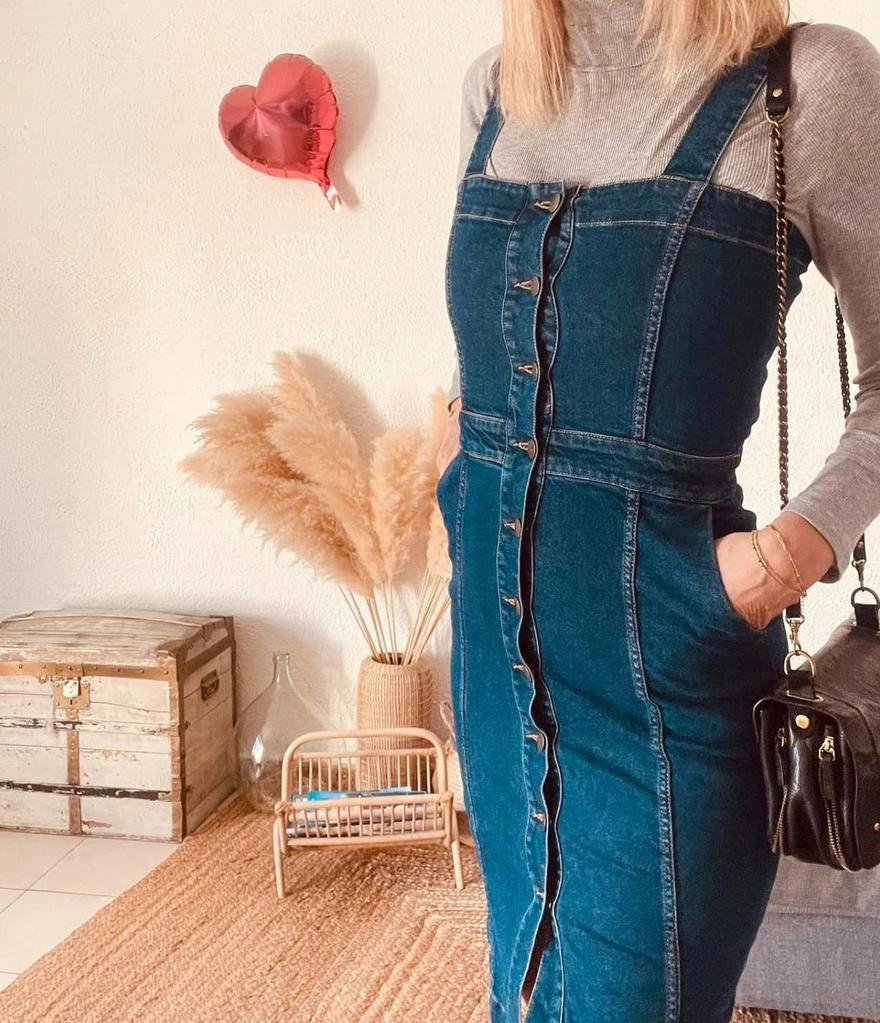 Robe en jean Maje boutonnée – Taille 1 - B-260203-4364