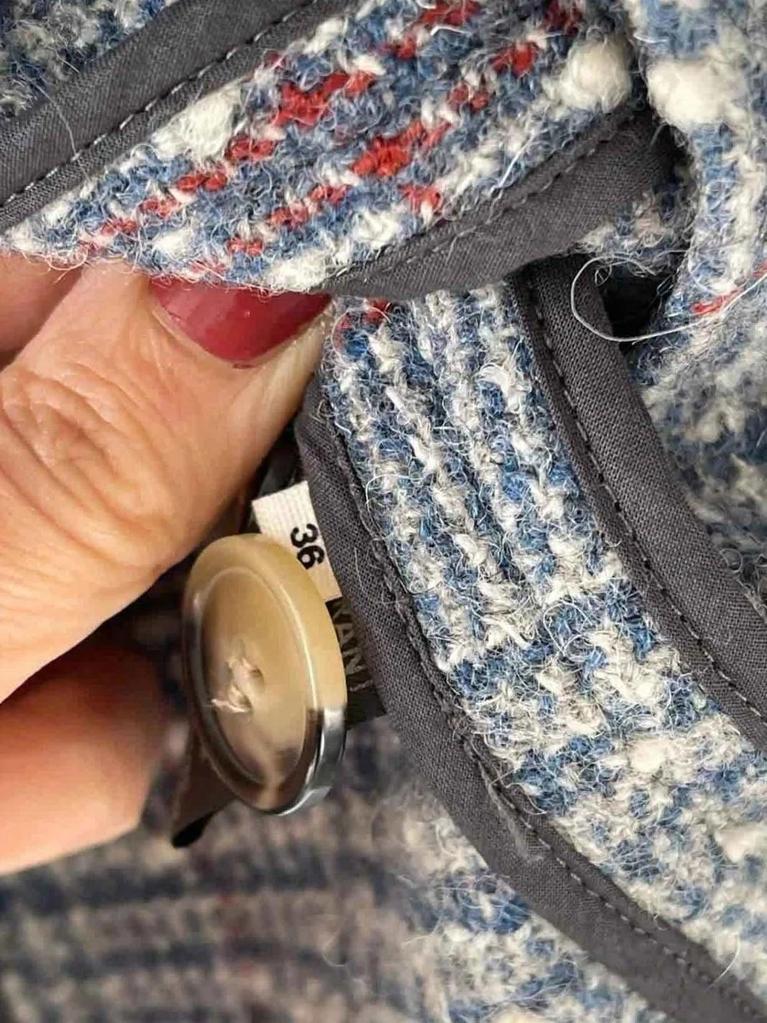 Veste tweed Isabel Marant Étoile Bleu/gris - Taille 36