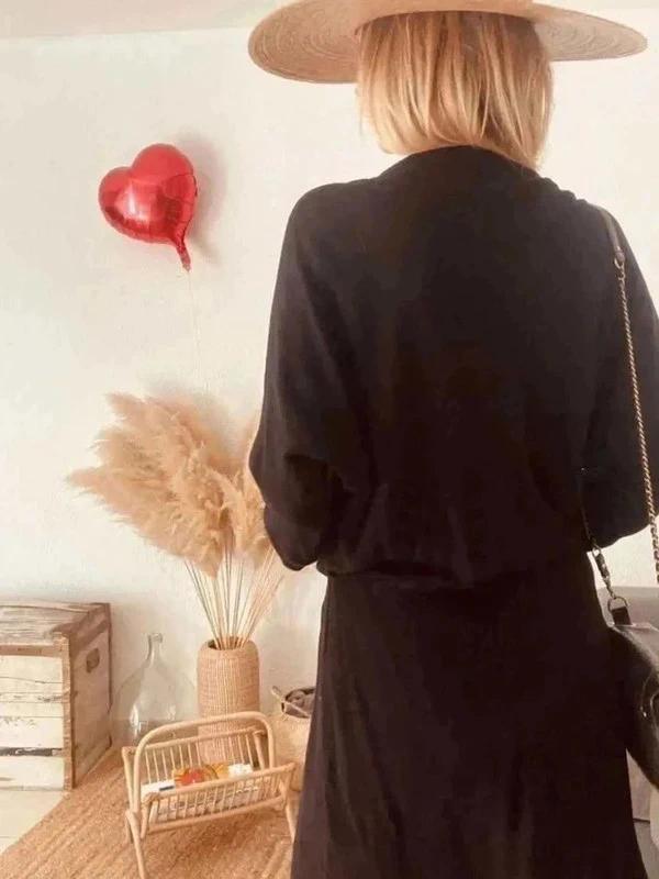 Robe noire Karma Koma, taille M