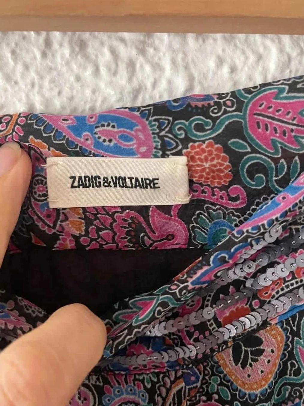 Jupe longue Zadig & Voltaire Joyo Mandala – T36