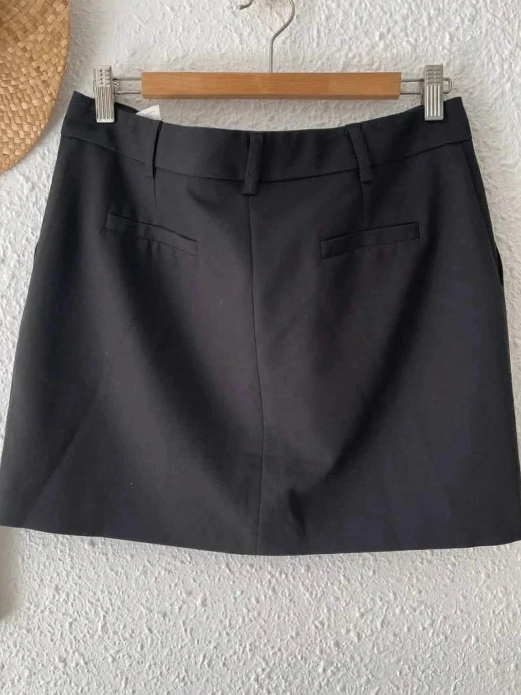 Jupe noire Imperial, taille 38 -b-221002-1526