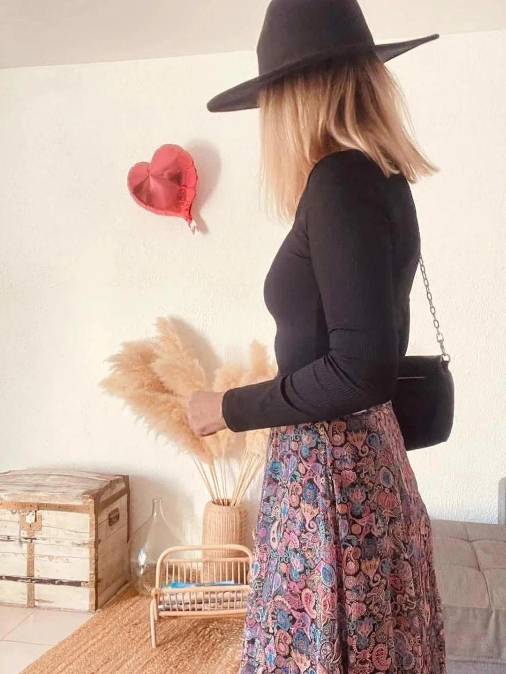 Jupe longue Zadig & Voltaire Joyo Mandala – T36