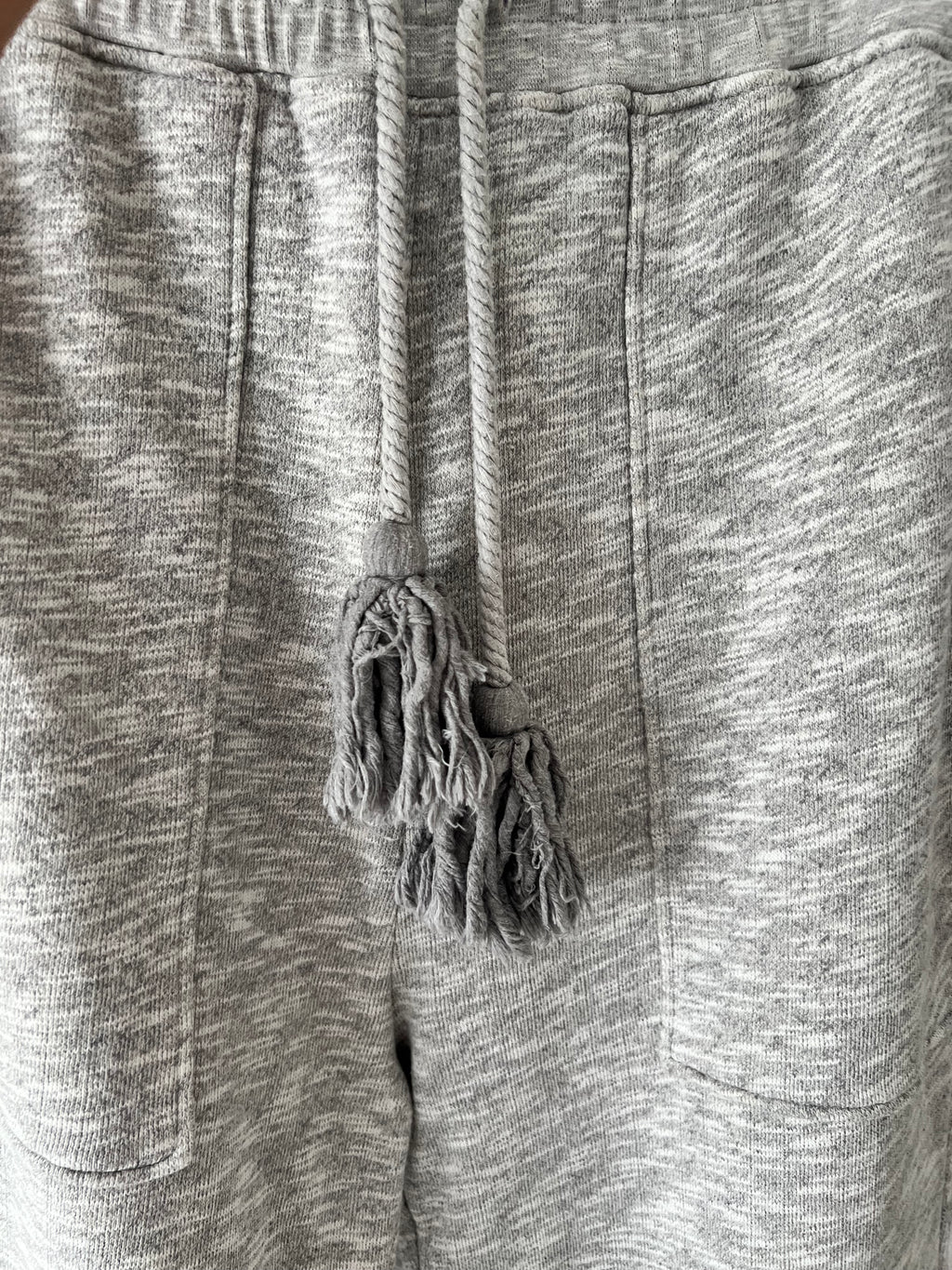 Ensemble sweat et jogger gris chiné Ulla Johnson – Taille S