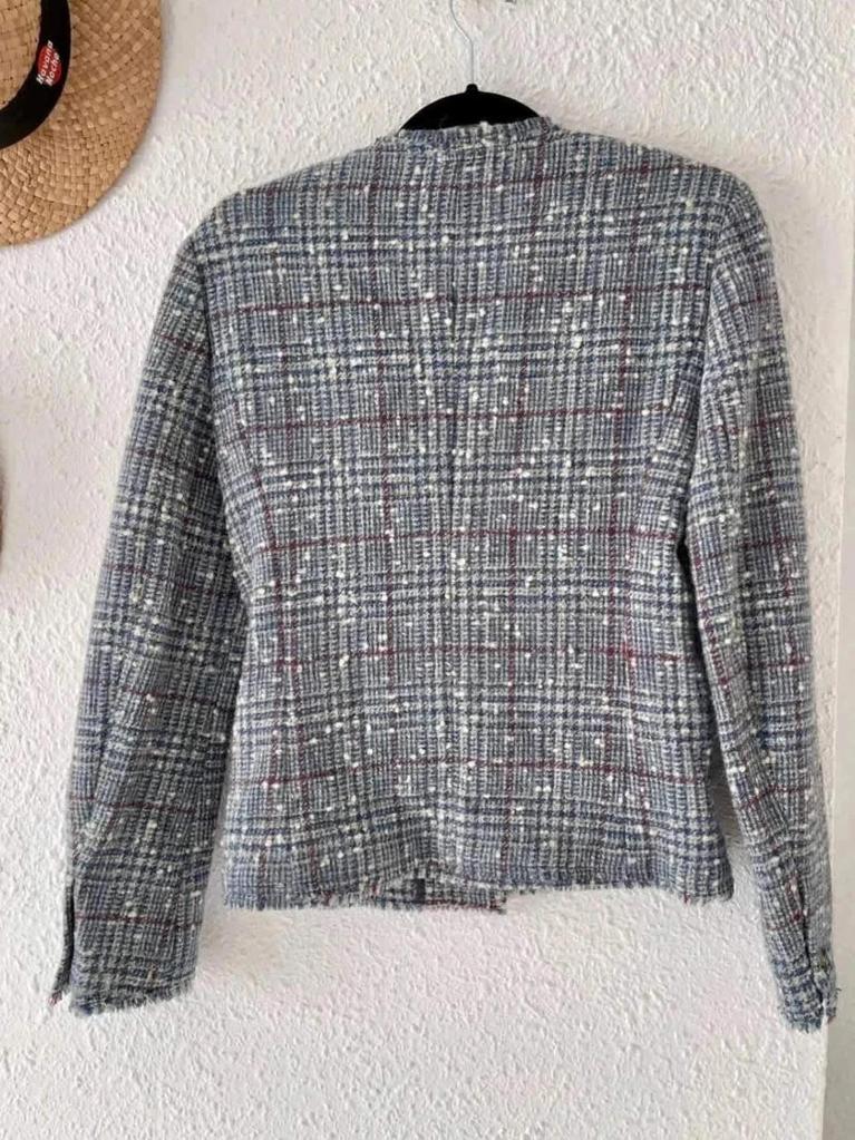 Veste tweed Isabel Marant Étoile Bleu/gris - Taille 36