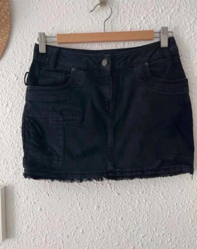 Mini-jupe denim Zadig & Voltaire noir - Taille 36 - B-230610-2362