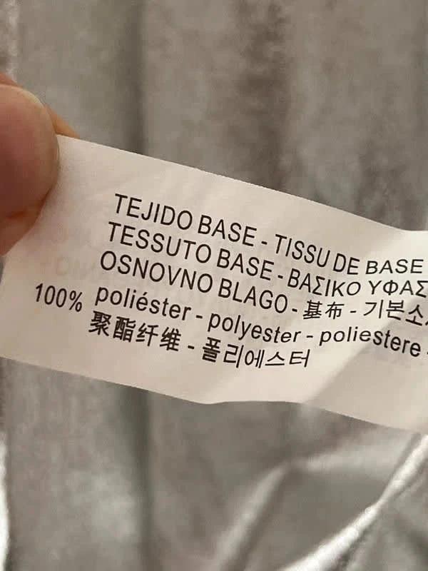 Jupe plissée Zara Woman argenté métallisé - taille L