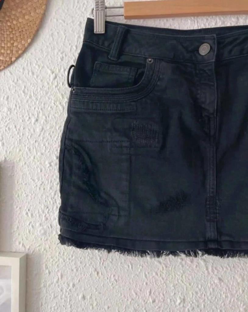 Mini-jupe denim Zadig & Voltaire noir - Taille 36 - B-230610-2362