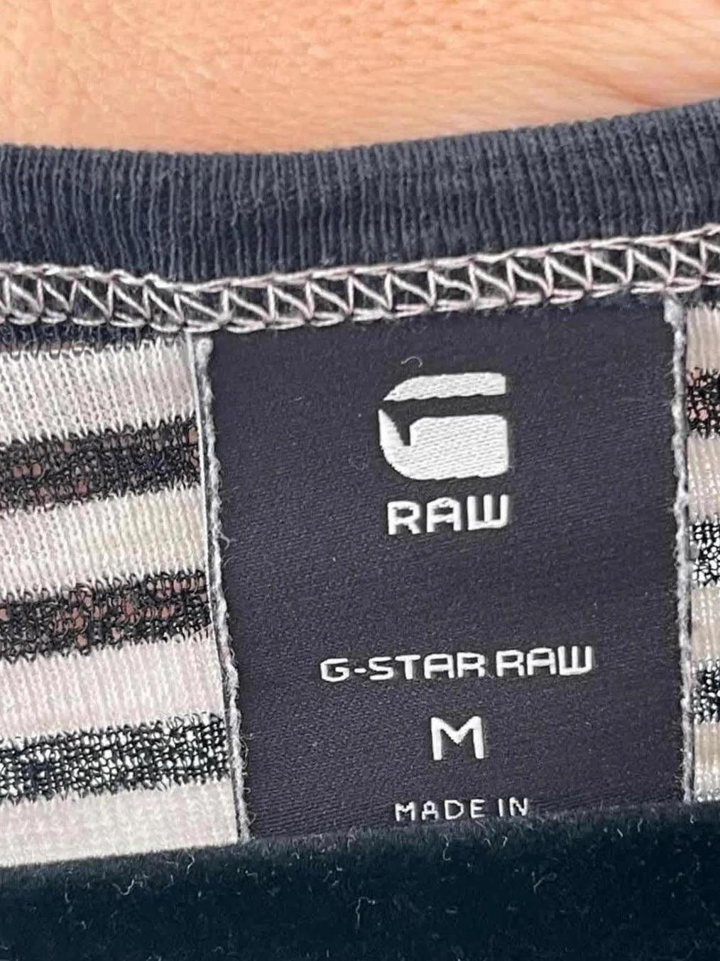 T-shirt rayé G-star Raw – Taille M -b-241117-3540
