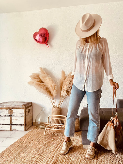 Blouse Sessun minimaliste écrue

 