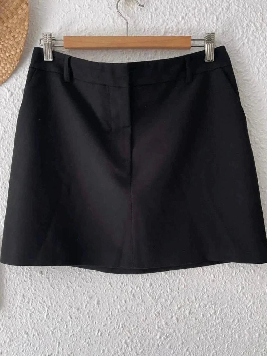 Jupe noire Imperial, taille 38 -b-221002-1526