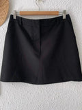 Jupe noire Imperial, taille 38 -b-221002-1526
