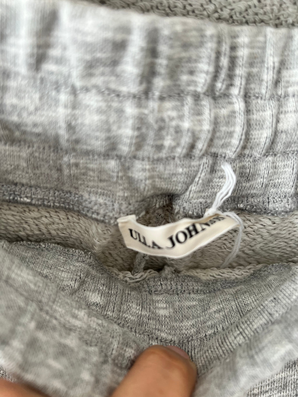 Ensemble sweat et jogger gris chiné Ulla Johnson – Taille S