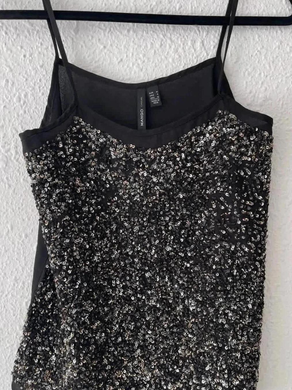 Top bustier à sequins Mango – Taille M - B-250427-3877