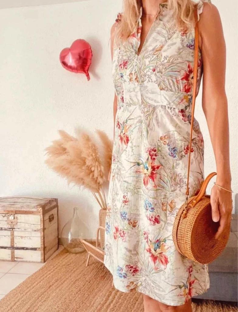 Robe fleurie Paul & Joe – Taille 40 -b-250701-4052