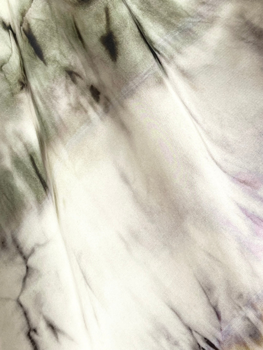 Robe longue dos nu tie-dye beige Zara – Taille M