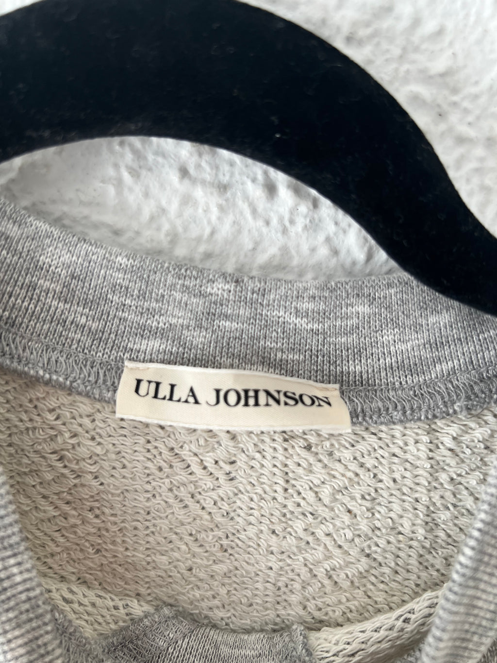 Ensemble sweat et jogger gris chiné Ulla Johnson – Taille S