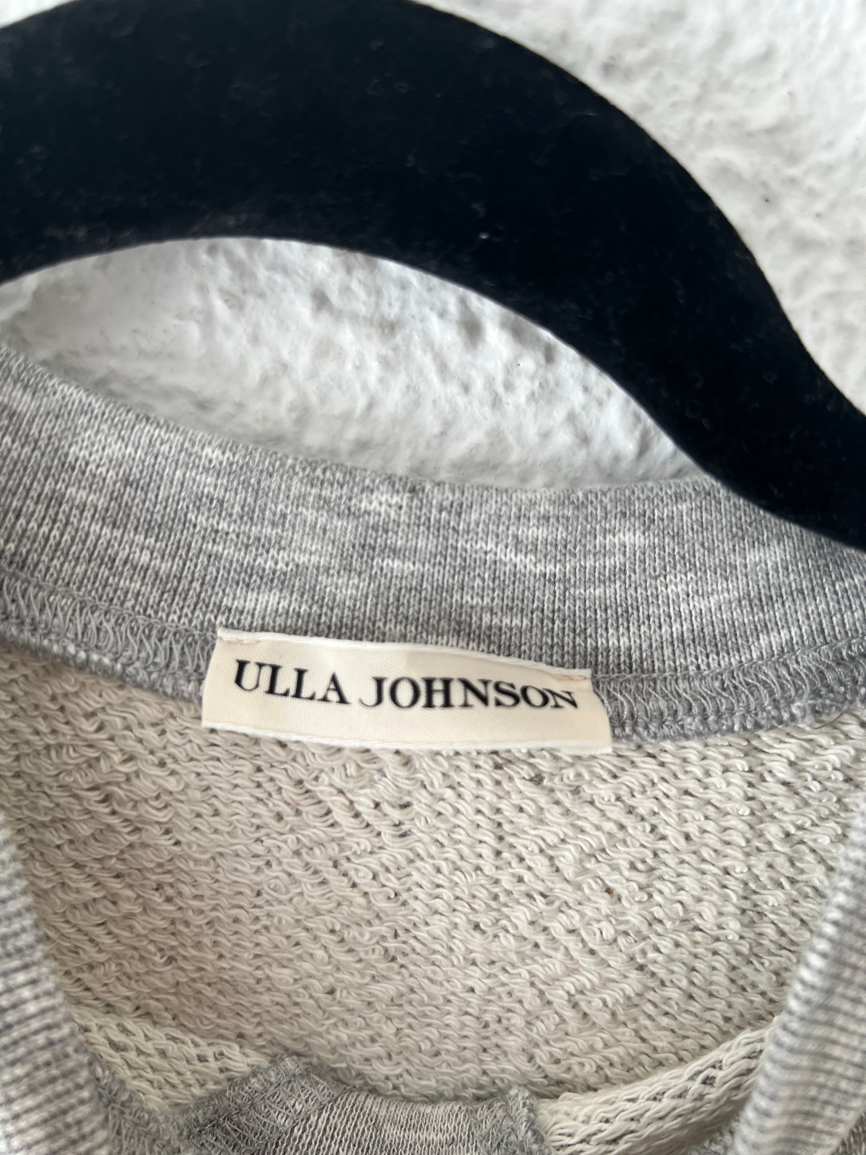 Ensemble sweat et jogger gris chiné Ulla Johnson – Taille S