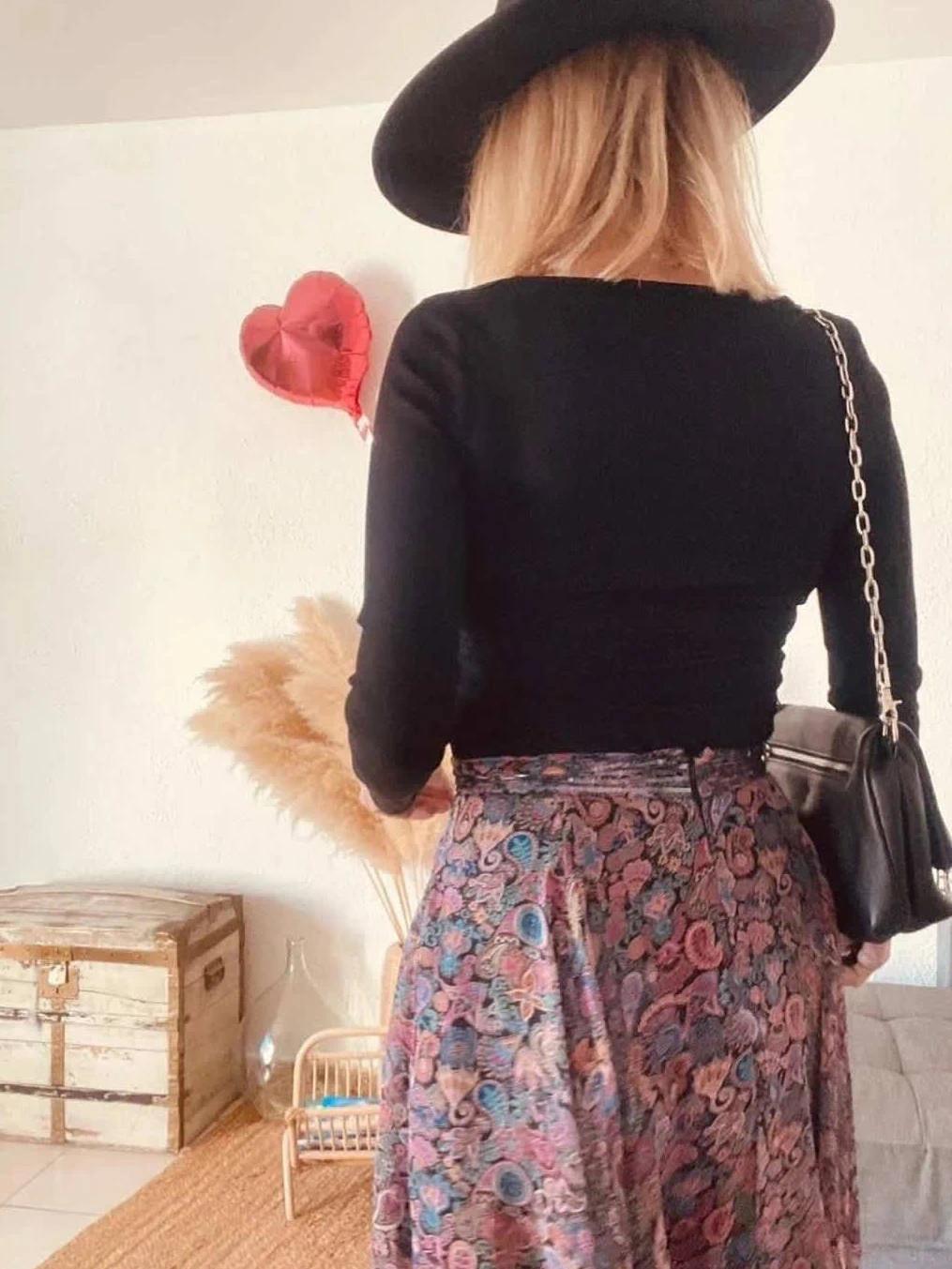 Jupe longue Zadig & Voltaire Joyo Mandala – T36