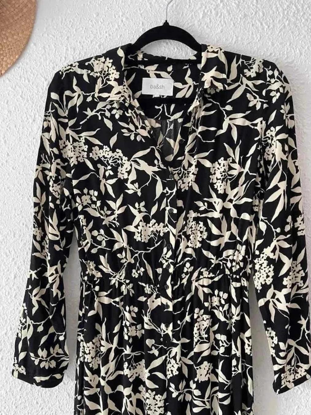 Combinaison ba&sh imprimée noir & écru – Taille 2 - 38