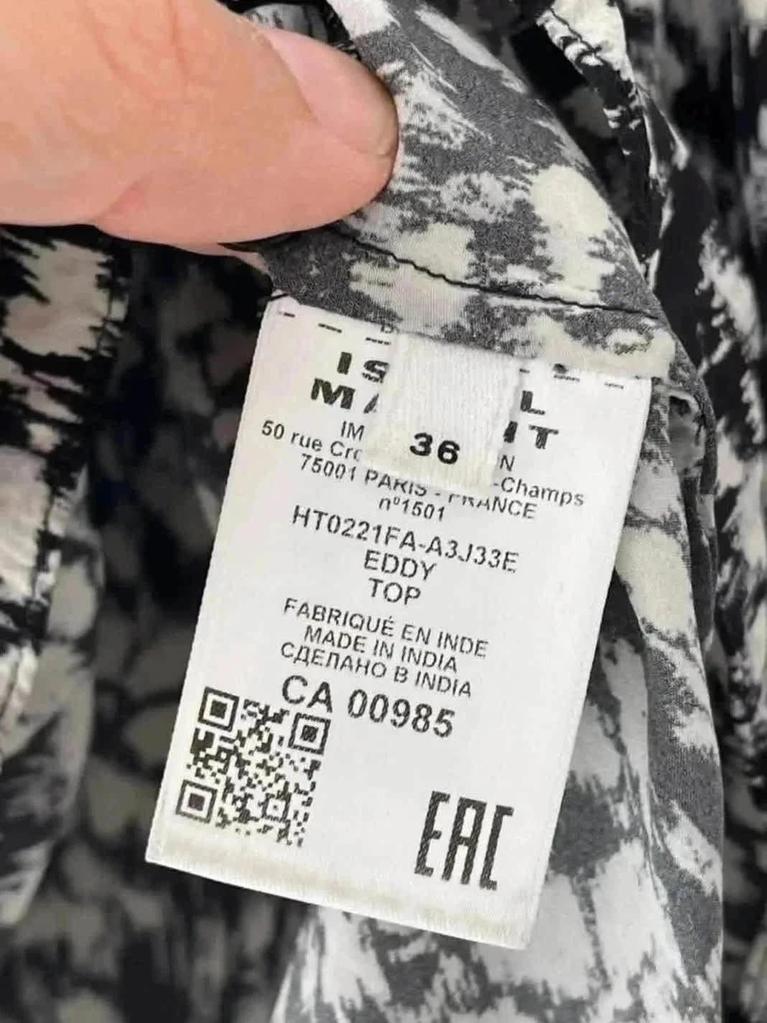 Blouse Isabel Marant Étoile Eddy, Taille 36 – Neuve avec étiquettes - B-250430-3885