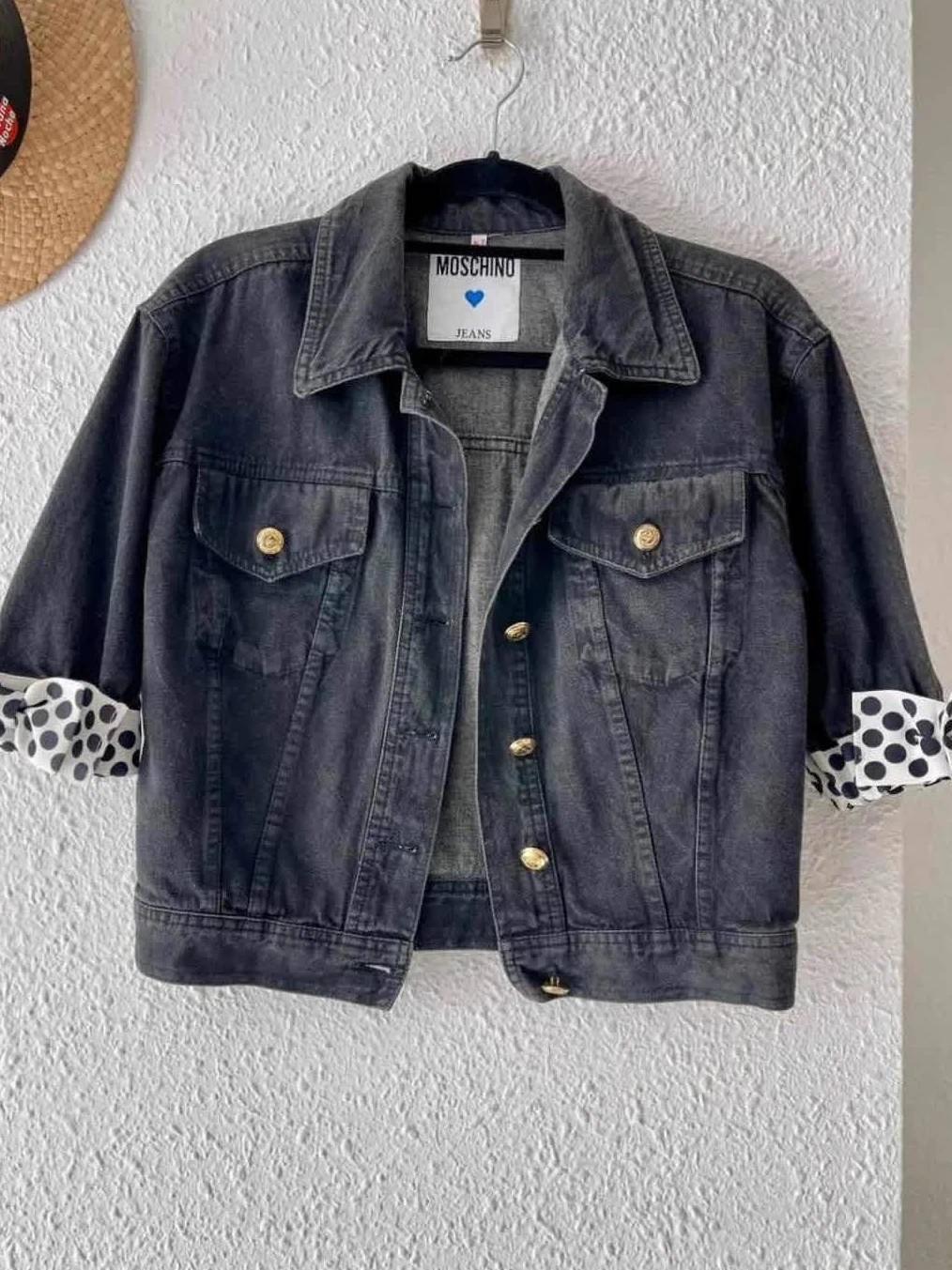 Veste denim Moschino Jeans – Taille 40