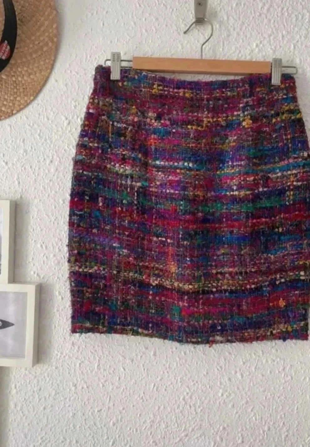 Tailleur veste + jupe coloré Irie – soie - Taille 36 -b-231001-2515