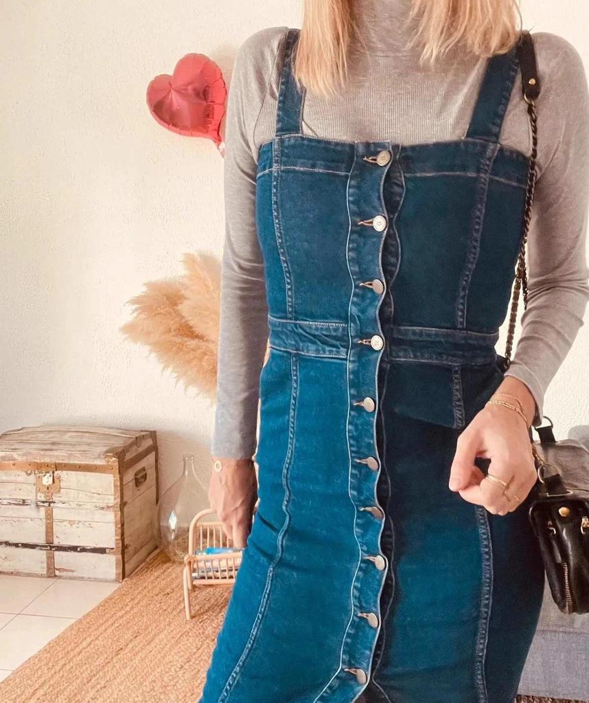 Robe en jean Maje boutonnée – Taille 1 - B-260203-4364