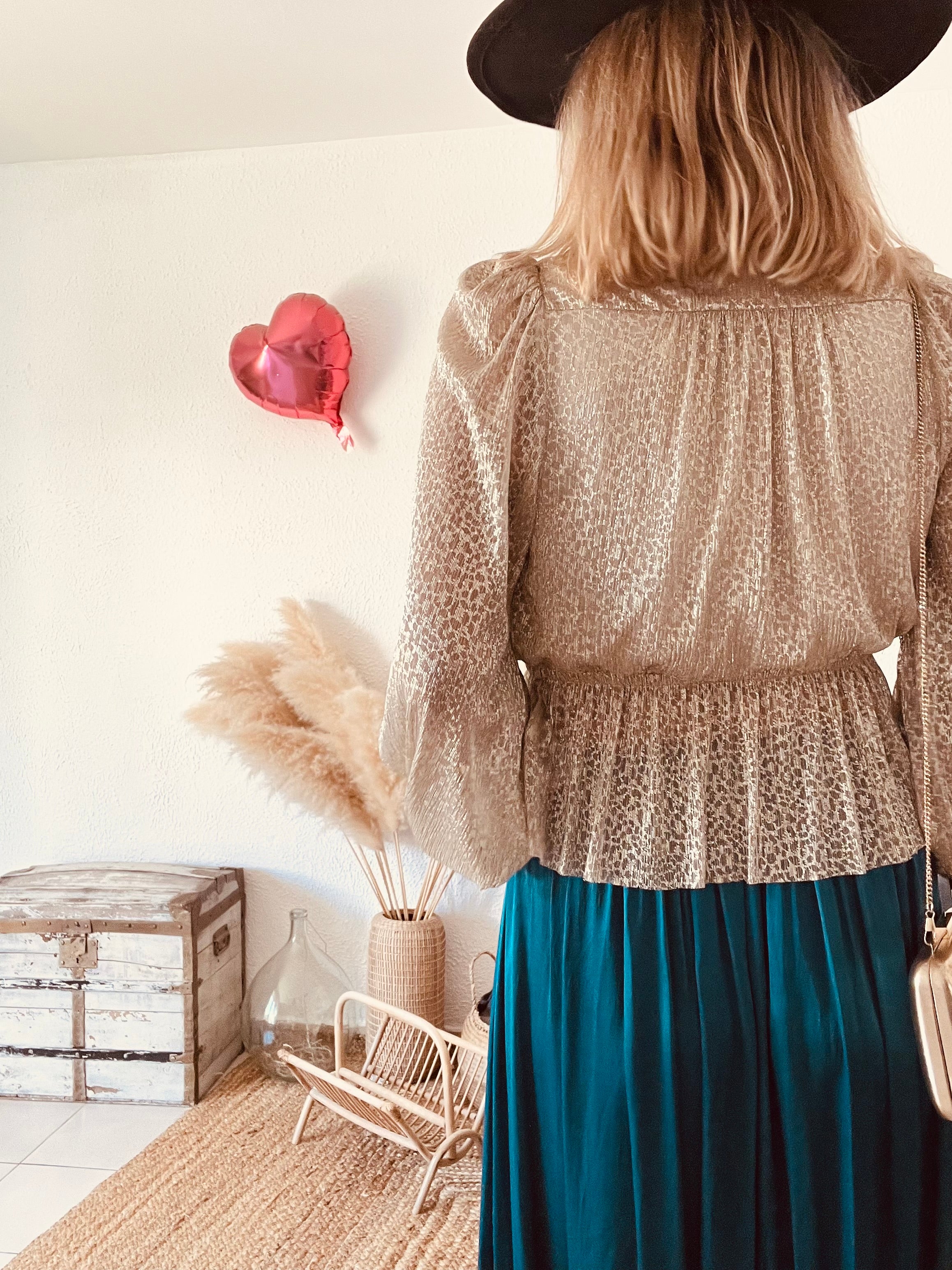 Top ba&sh Gold – Taille 1