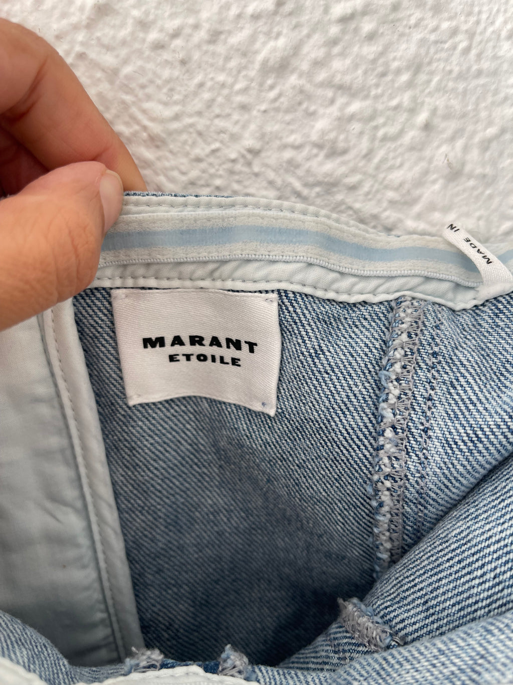 Top bustier denim Isabel Marant Étoile