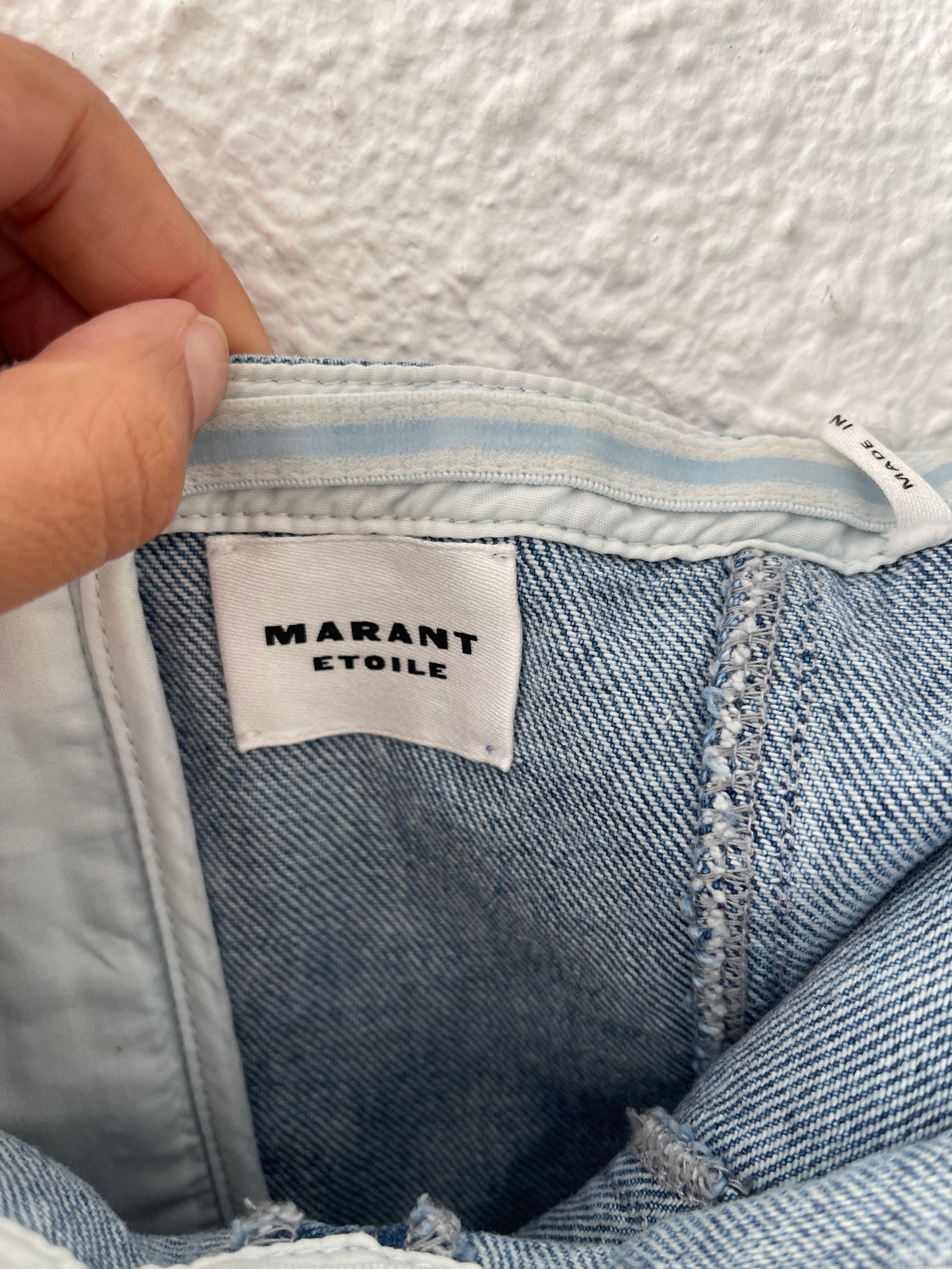 Top bustier denim Isabel Marant Étoile