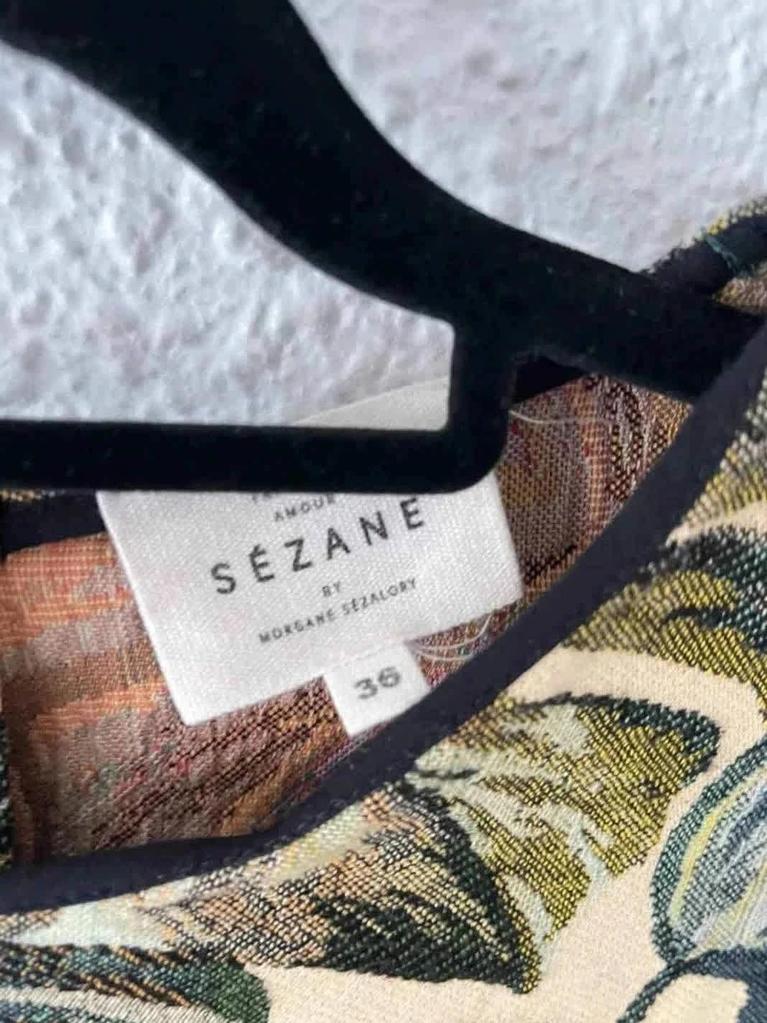 Haut Sézane imprimé feuillage – Taille 36 - B-260116-4343