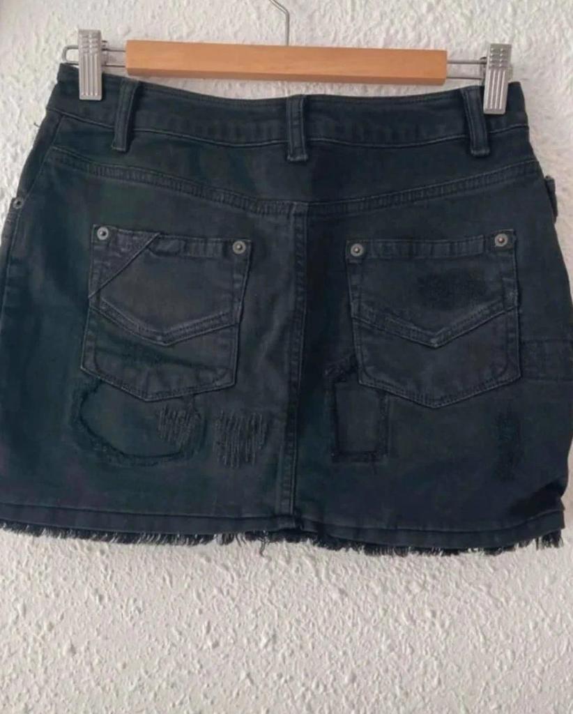 Mini-jupe denim Zadig & Voltaire noir - Taille 36 - B-230610-2362