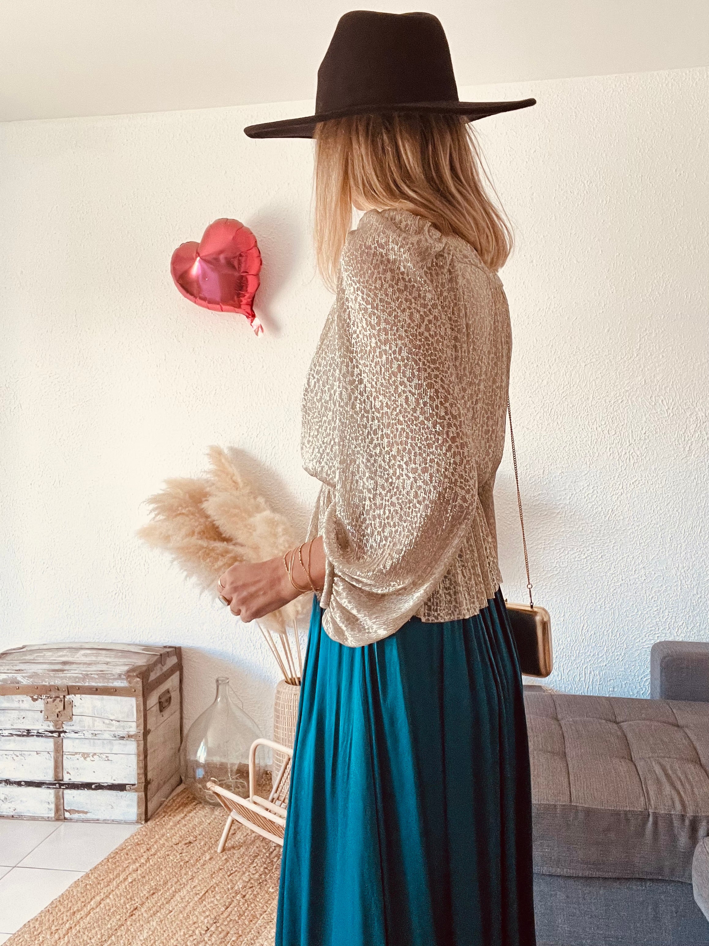 Top ba&sh Gold – Taille 1