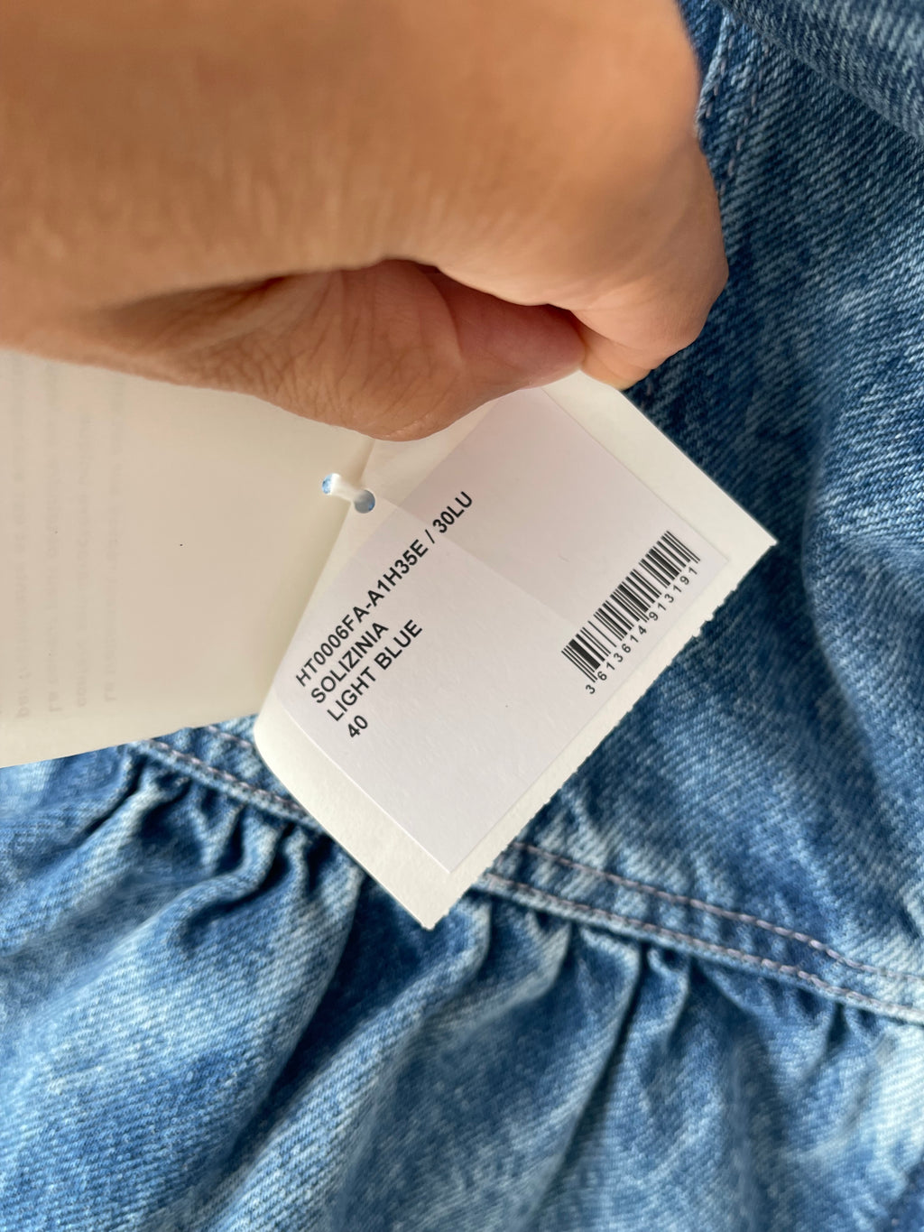 Top bustier denim Isabel Marant Étoile