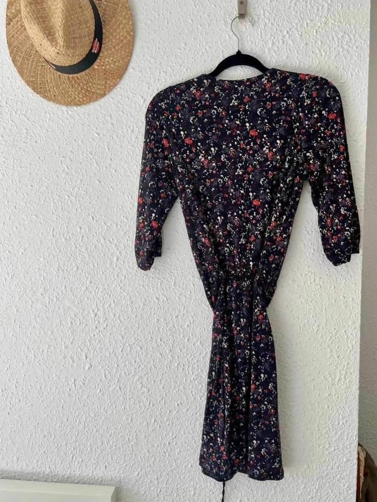 Robe Sessùn imprimée cache-cœur - Taille38/40 -b-260209-4340