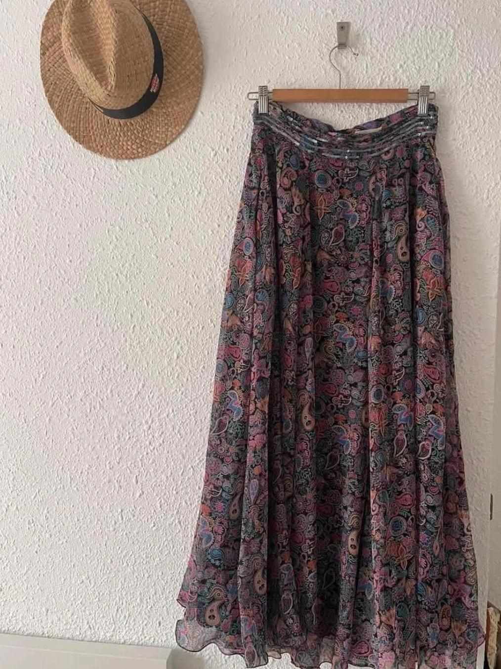 Jupe longue Zadig & Voltaire Joyo Mandala – T36