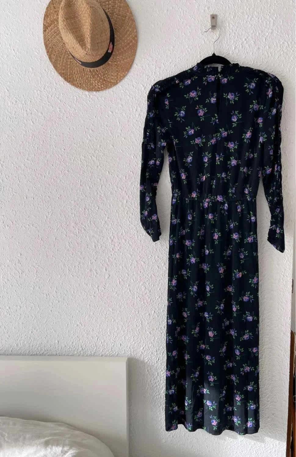 Robe Sandro Paris imprimée – Taille 36 -b-260123-4352