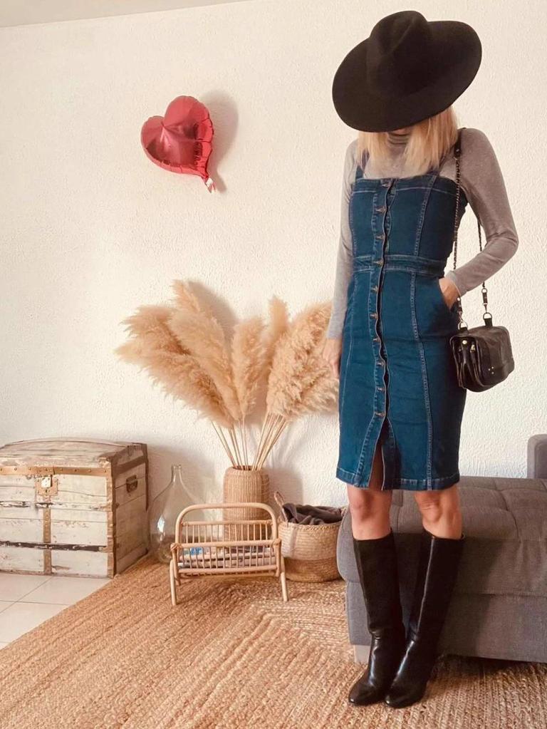 Robe en jean Maje boutonnée – Taille 1 - B-260203-4364
