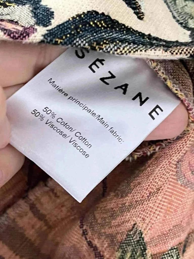 Haut Sézane imprimé feuillage – Taille 36 - B-260116-4343
