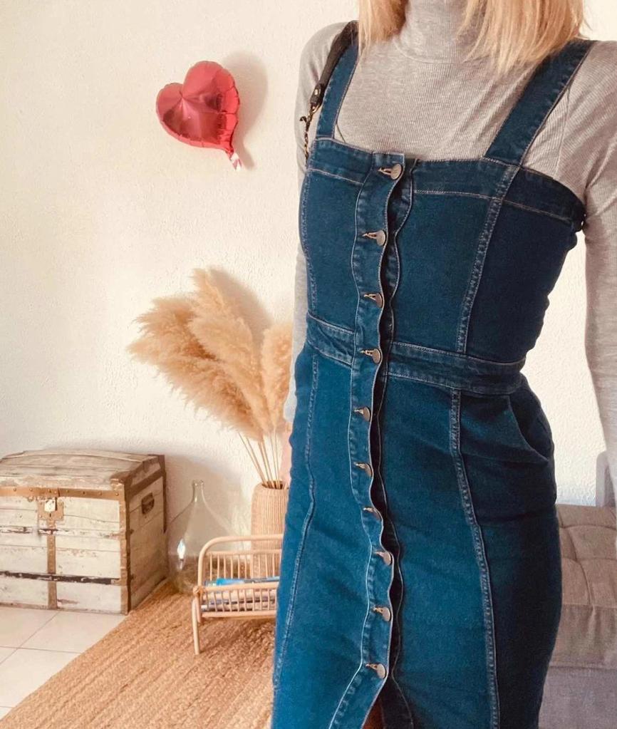 Robe en jean Maje boutonnée – Taille 1 - B-260203-4364