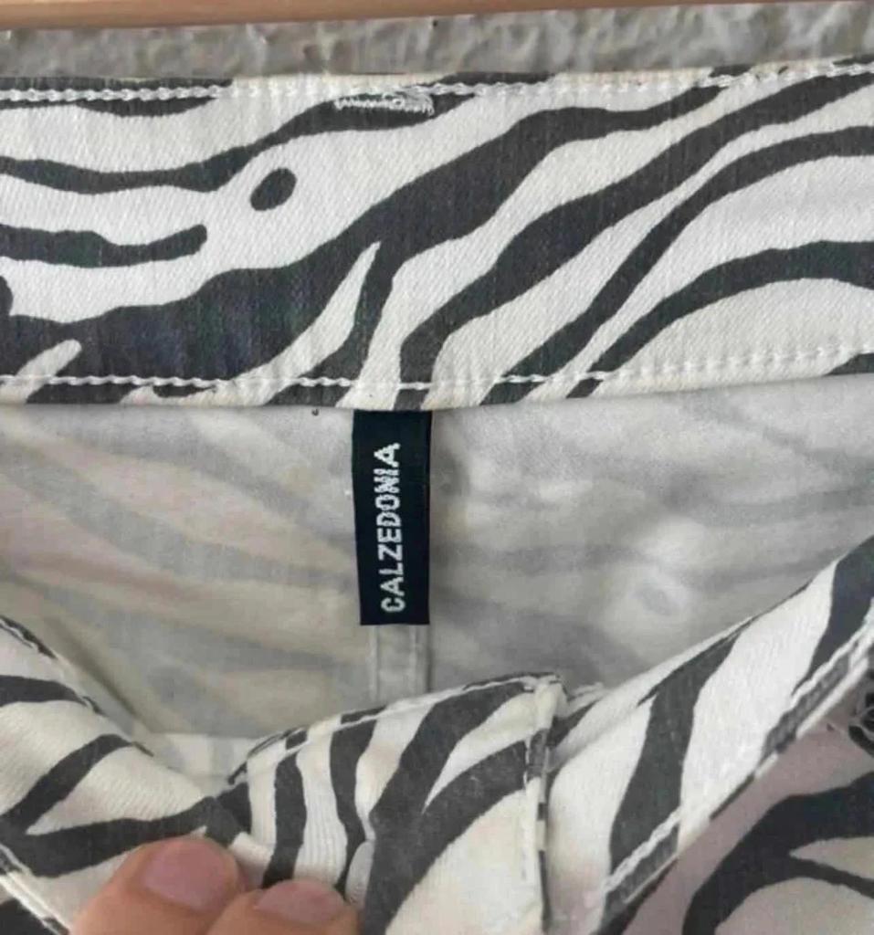 Pantalon Calzedonia zébré - Taille S- B-241208-3570