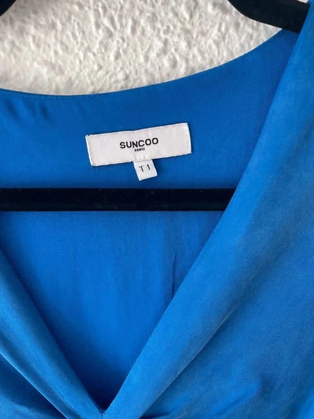 Robe courte bleue Suncoo Paris - Taille 1