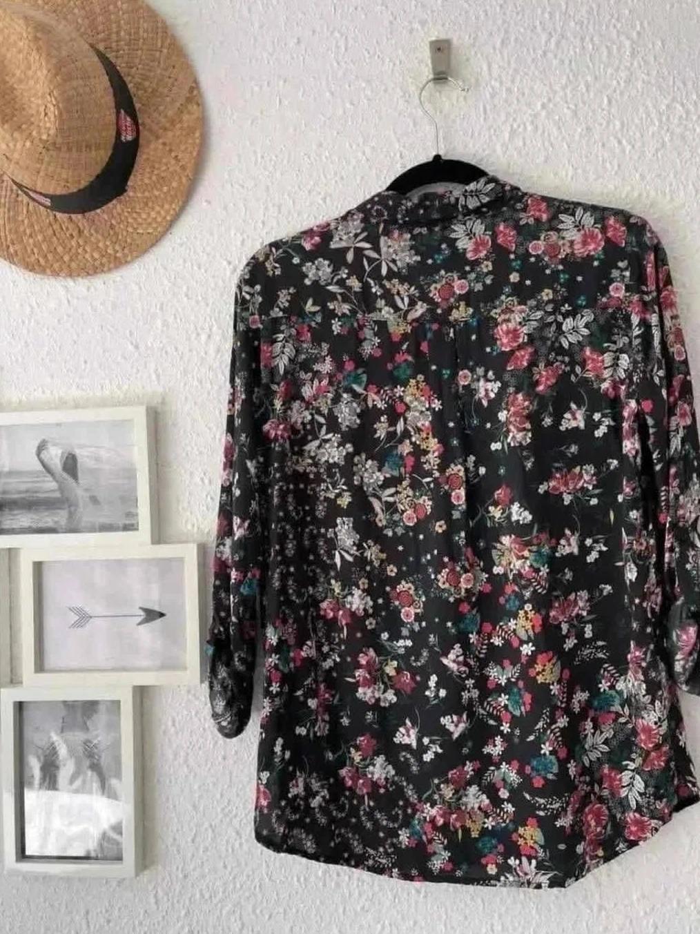 Chemise fluide fleurie Promod – Taille 36