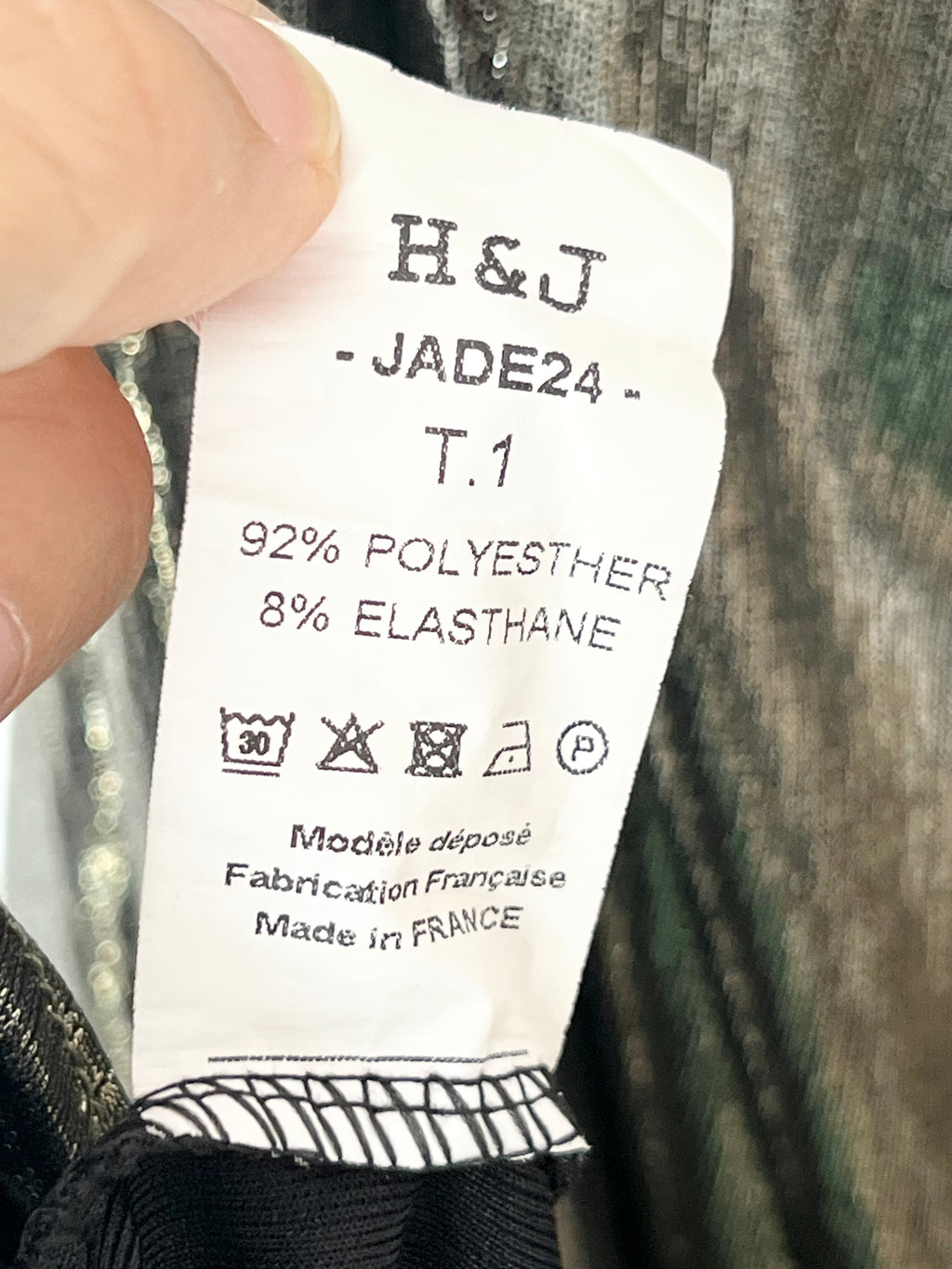 Robe longue métallisée dos nu Holly & Joey – Taille 38