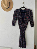 Robe Sessùn imprimée cache-cœur - Taille38/40 -b-260209-4340