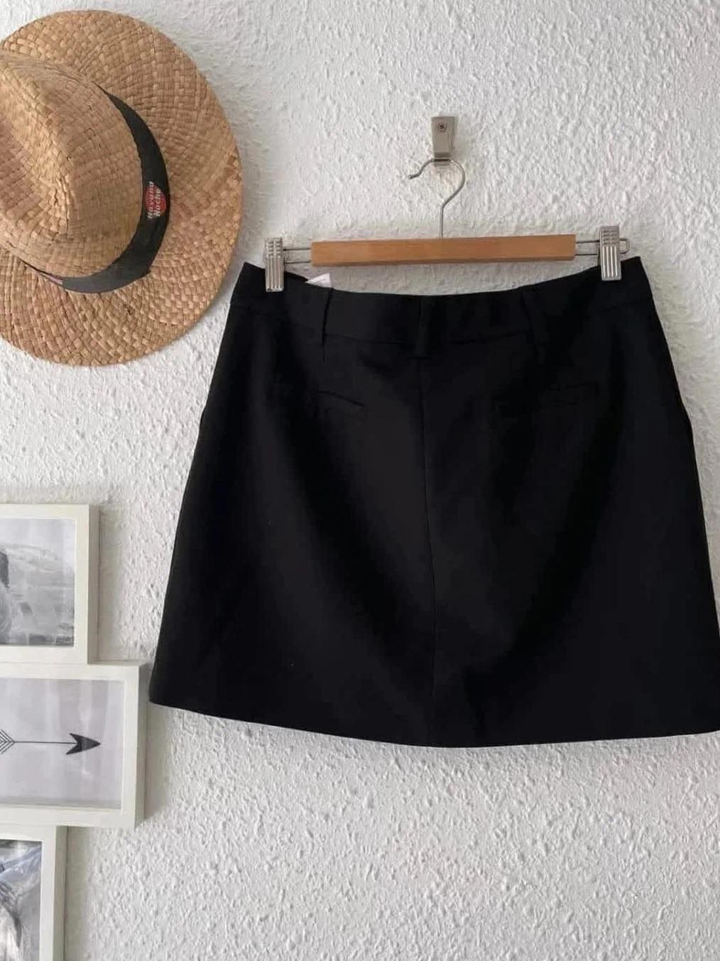 Jupe noire Imperial, taille 38 -b-221002-1526