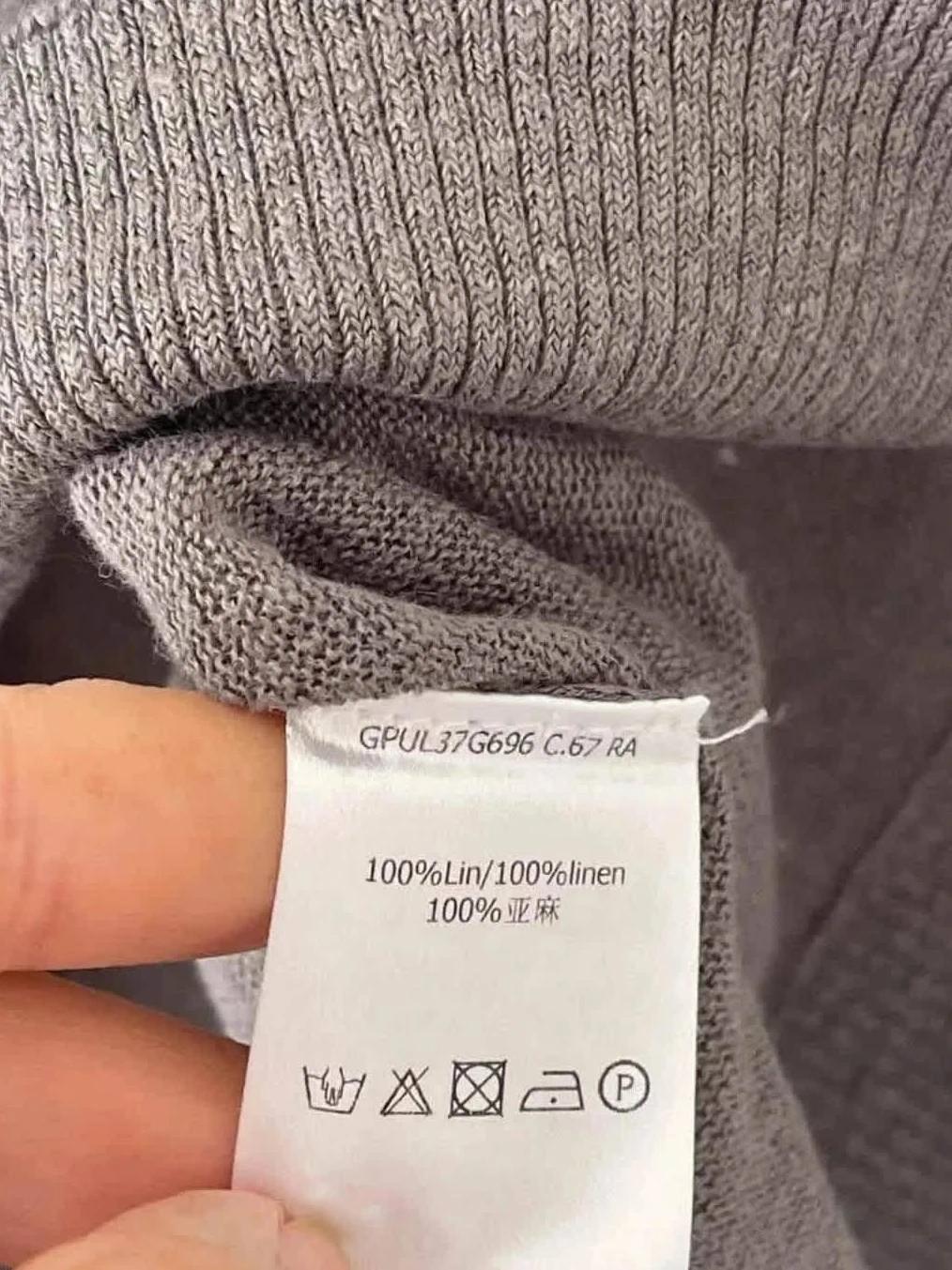 Top sans manches en lin Zapa – Taille 38