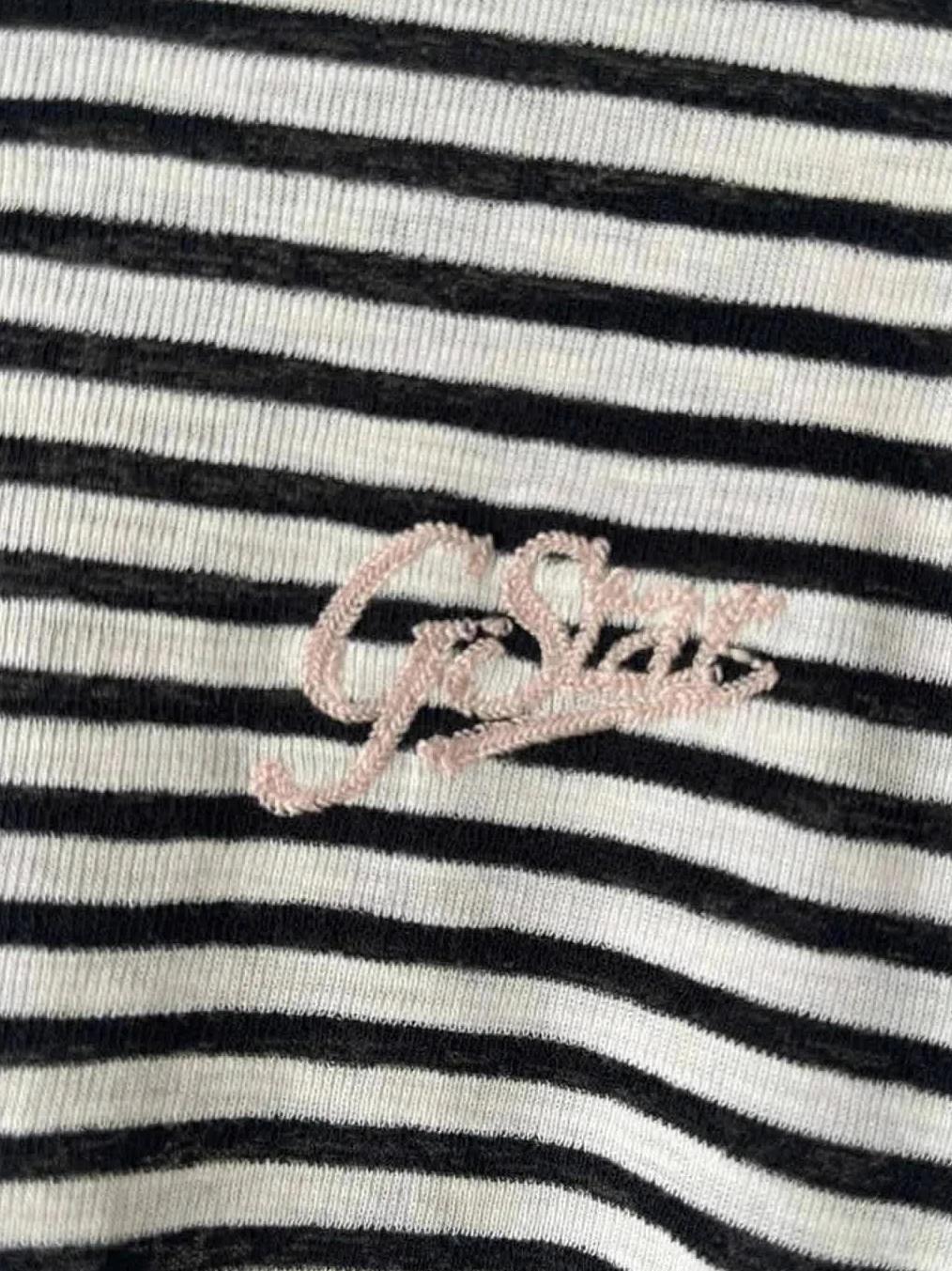 T-shirt rayé G-star Raw – Taille M -b-241117-3540