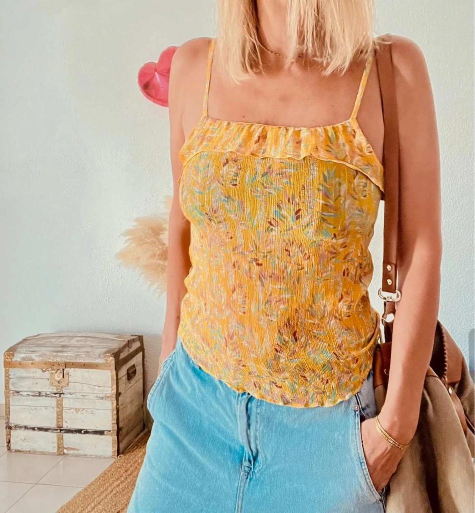 Top Sézane imprimé - Taille 36- B-260202-4338
